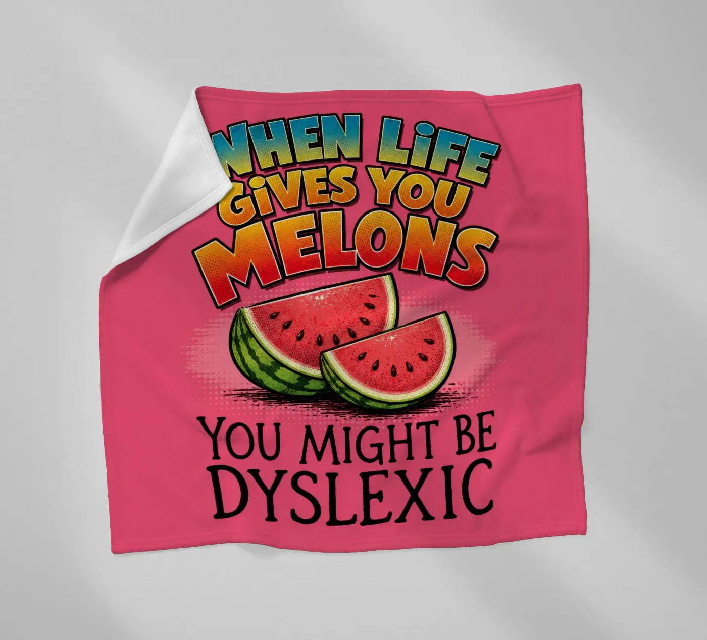 Melons Fleecedecke von Too Graphic