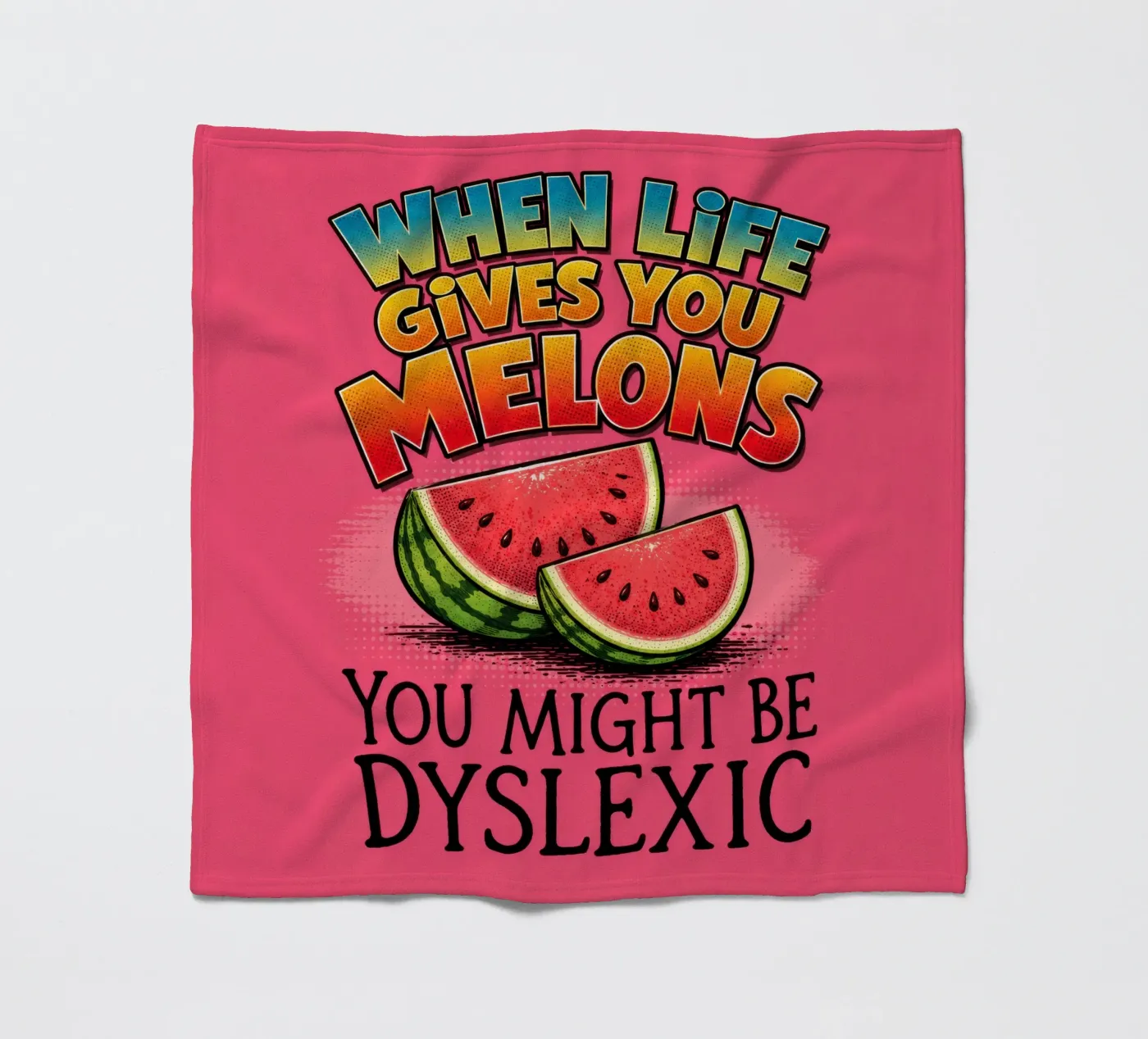 Melons Fleecedecke von Too Graphic