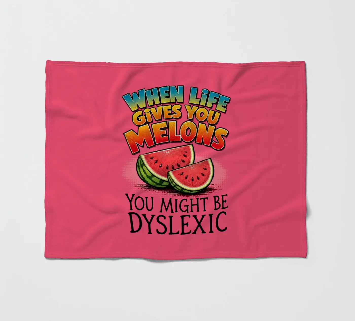 Melons Fleecedecke von Too Graphic