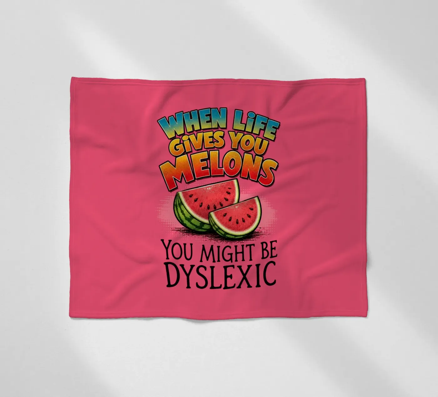 Melons Fleecedecke von Too Graphic