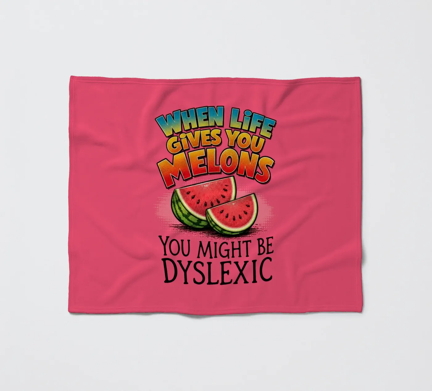 Melons Fleecedecke von Too Graphic