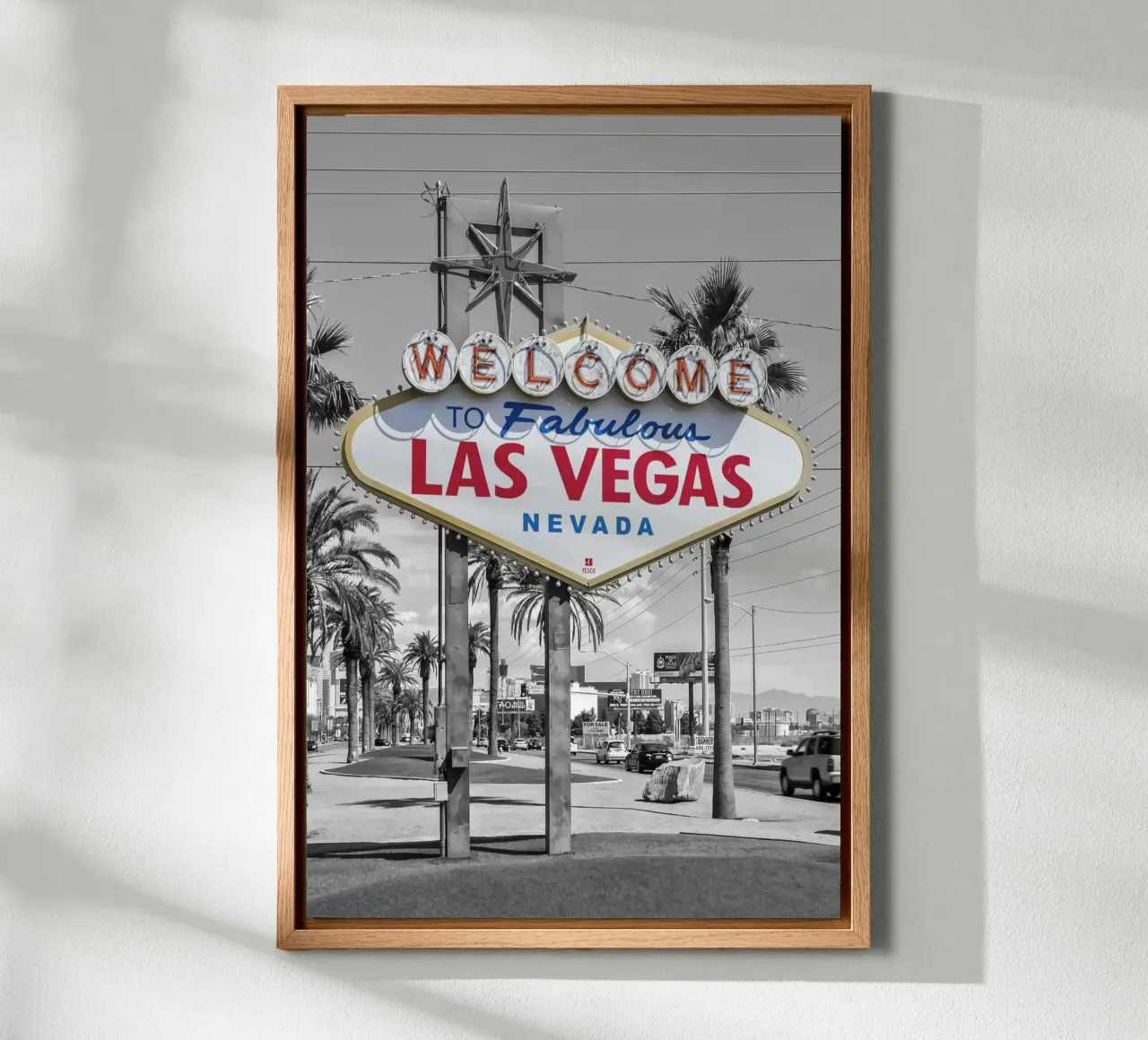 Scudo LAS VEGAS | colourkey alluminio dibond da Melanie Viola