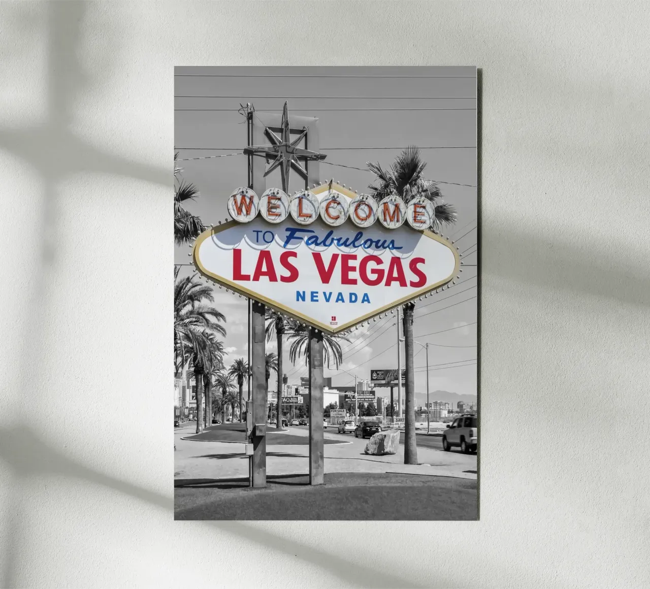 Scudo LAS VEGAS | colourkey alluminio dibond da Melanie Viola