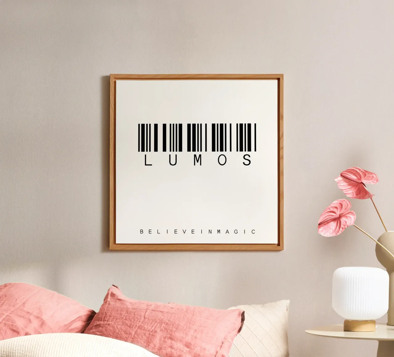 Barcode LUMOS alluminio dibond da steffi | wordART