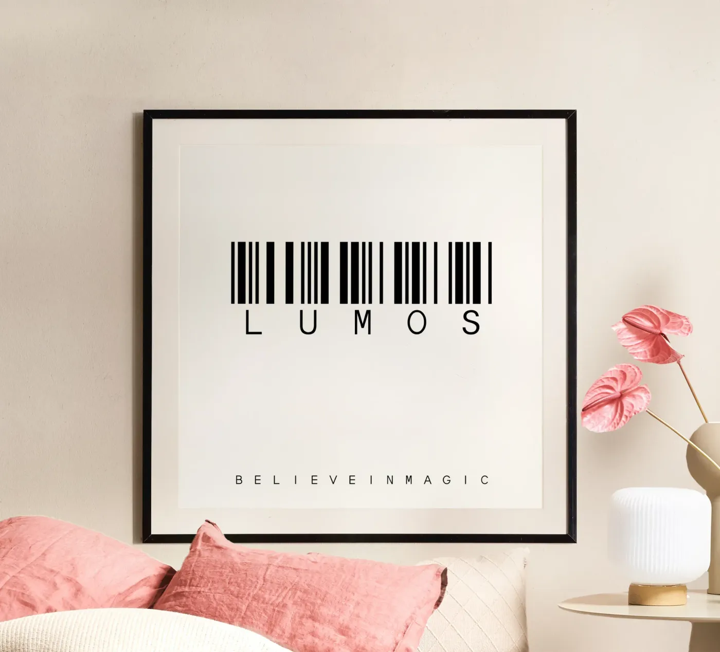 Barcode LUMOS poster da WordArt by Steffi
