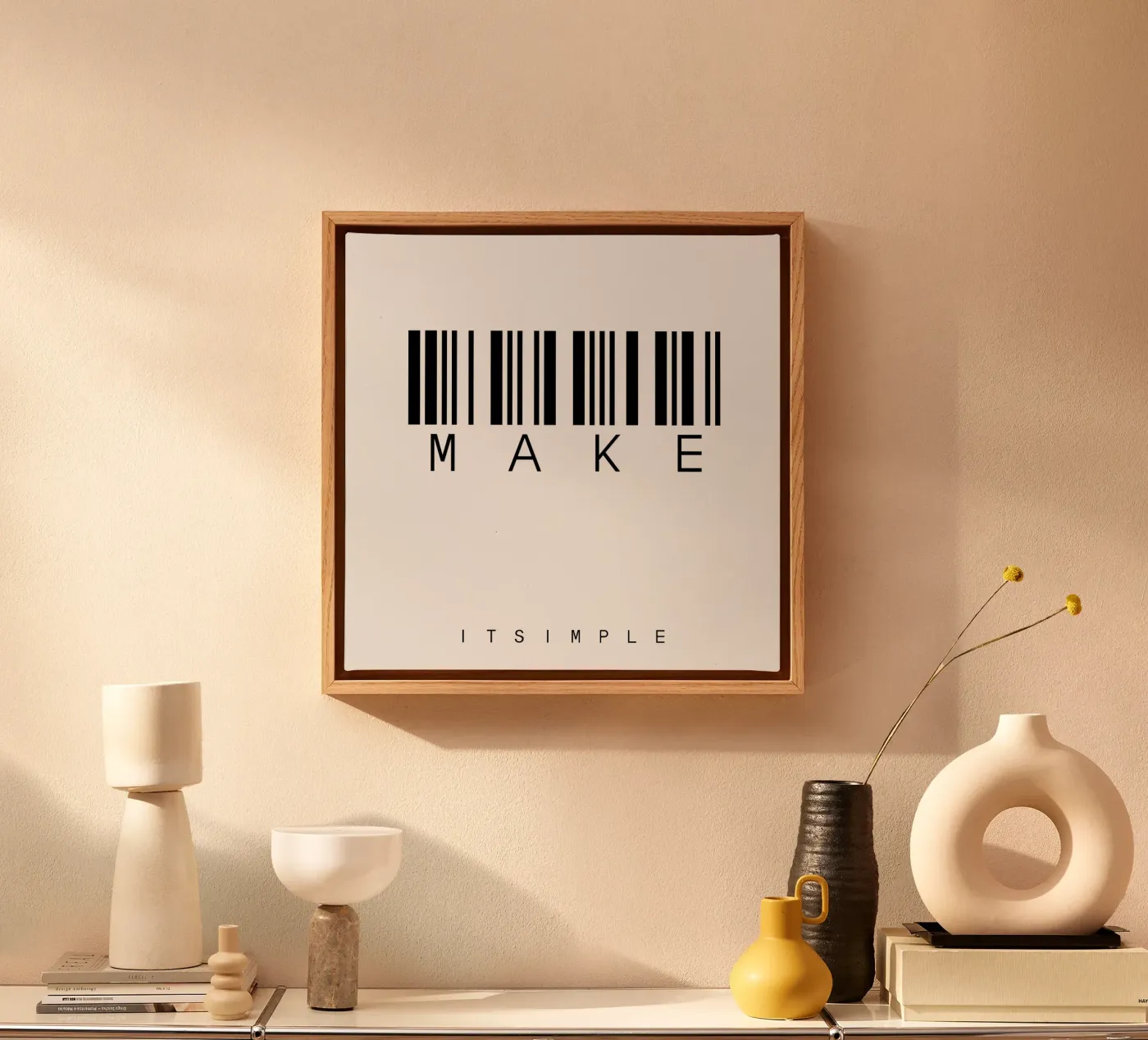 Barcode MAKE tela da WordArt by Steffi