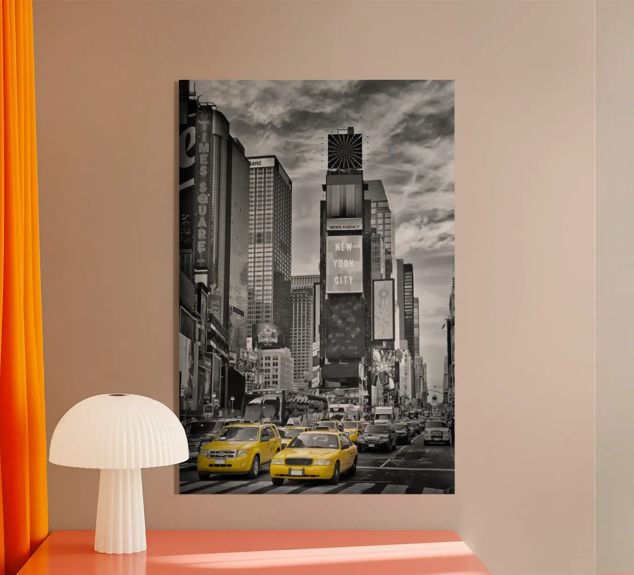 NEW YORK CITY Times Square | Colorkey plexiglass da Melanie Viola