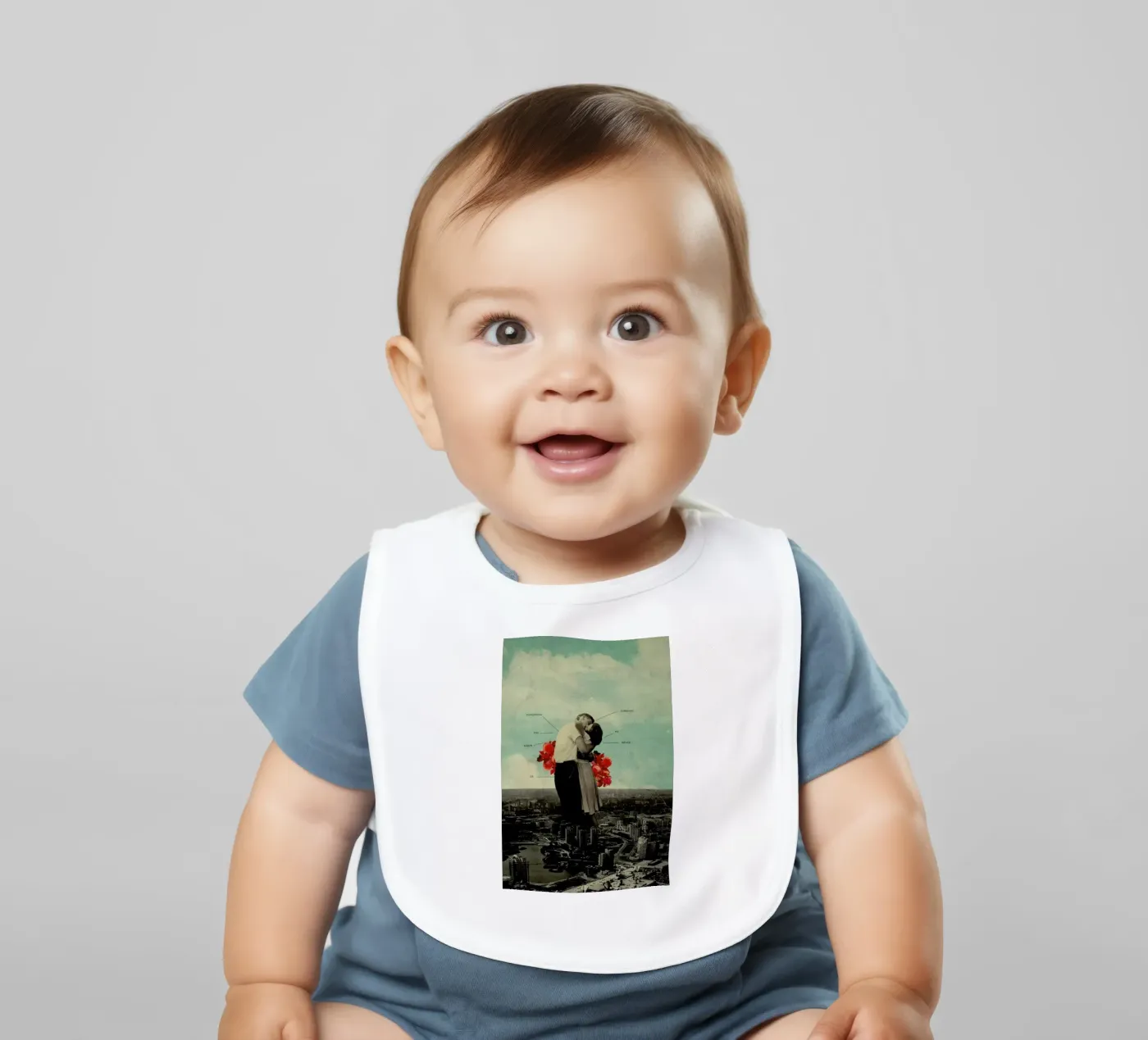 Never Forever bavaglino da Frank Moth