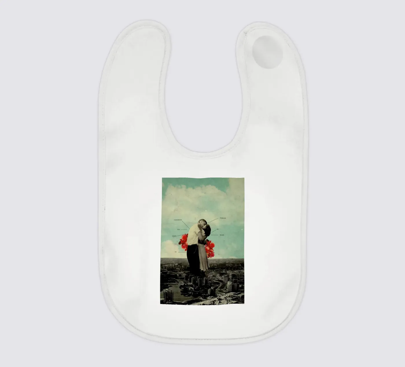 Never Forever bavaglino da Frank Moth