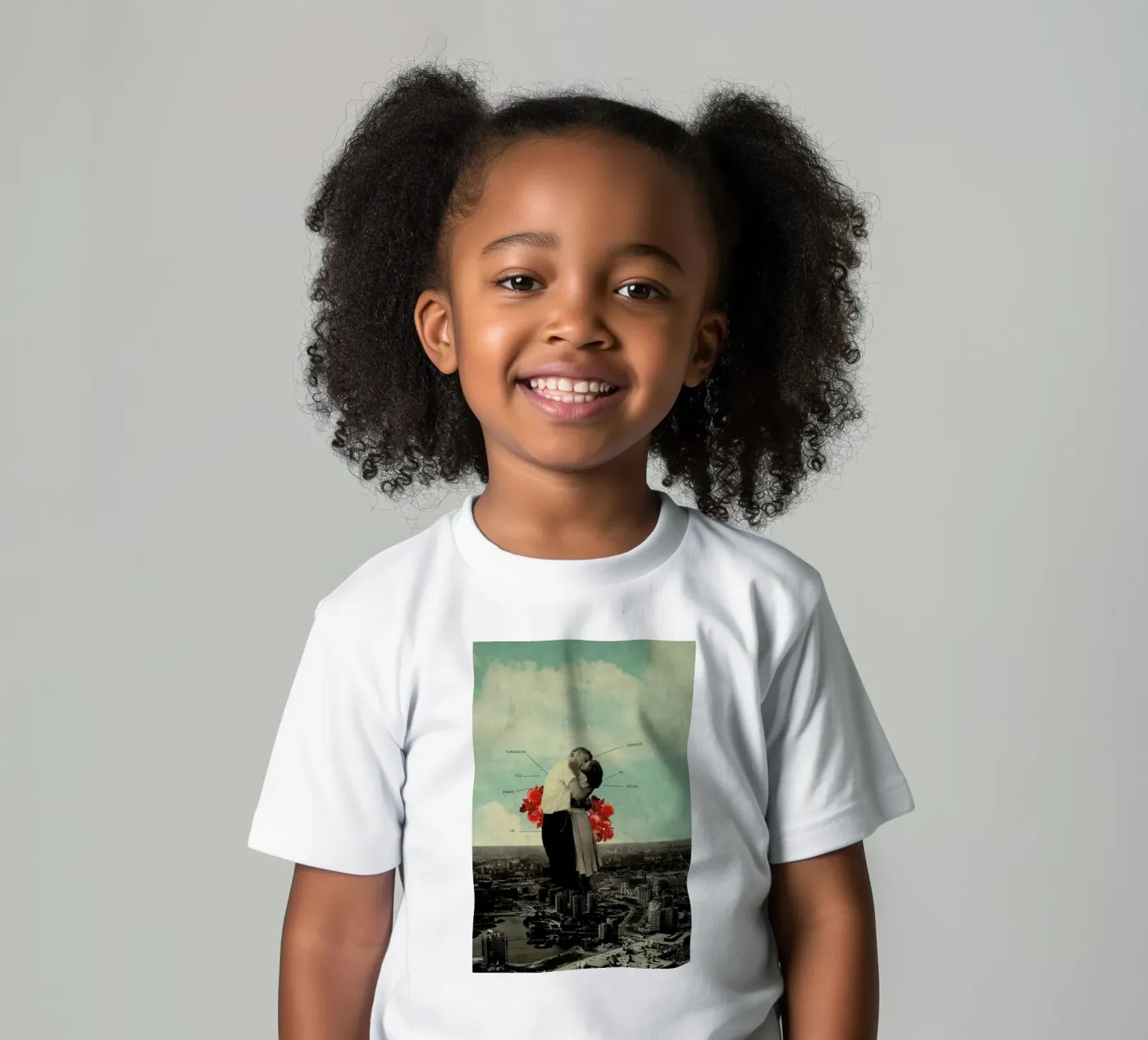 Never Forever t-shirt bambini da Frank Moth