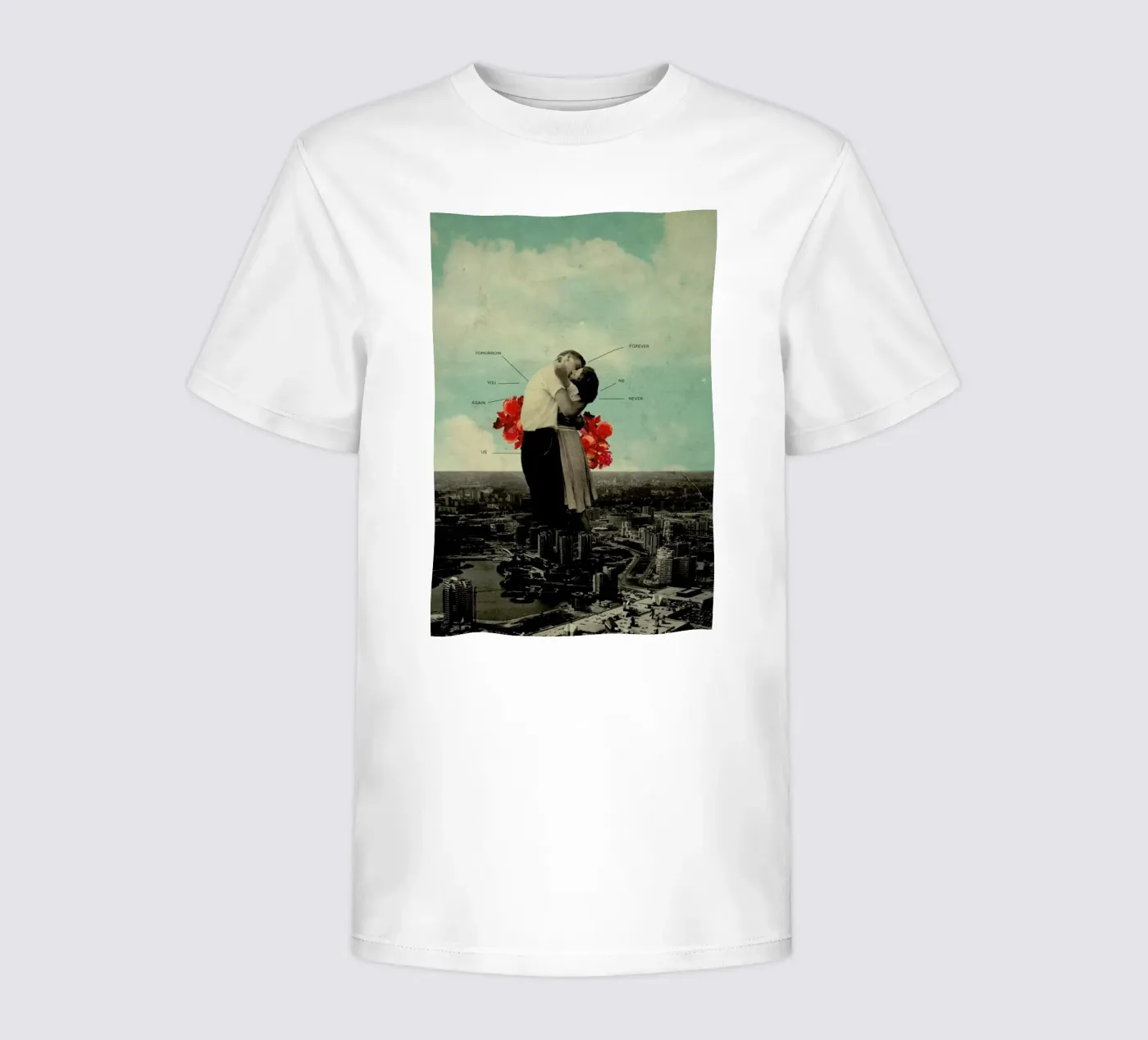 Never Forever t-shirt bambini da Frank Moth