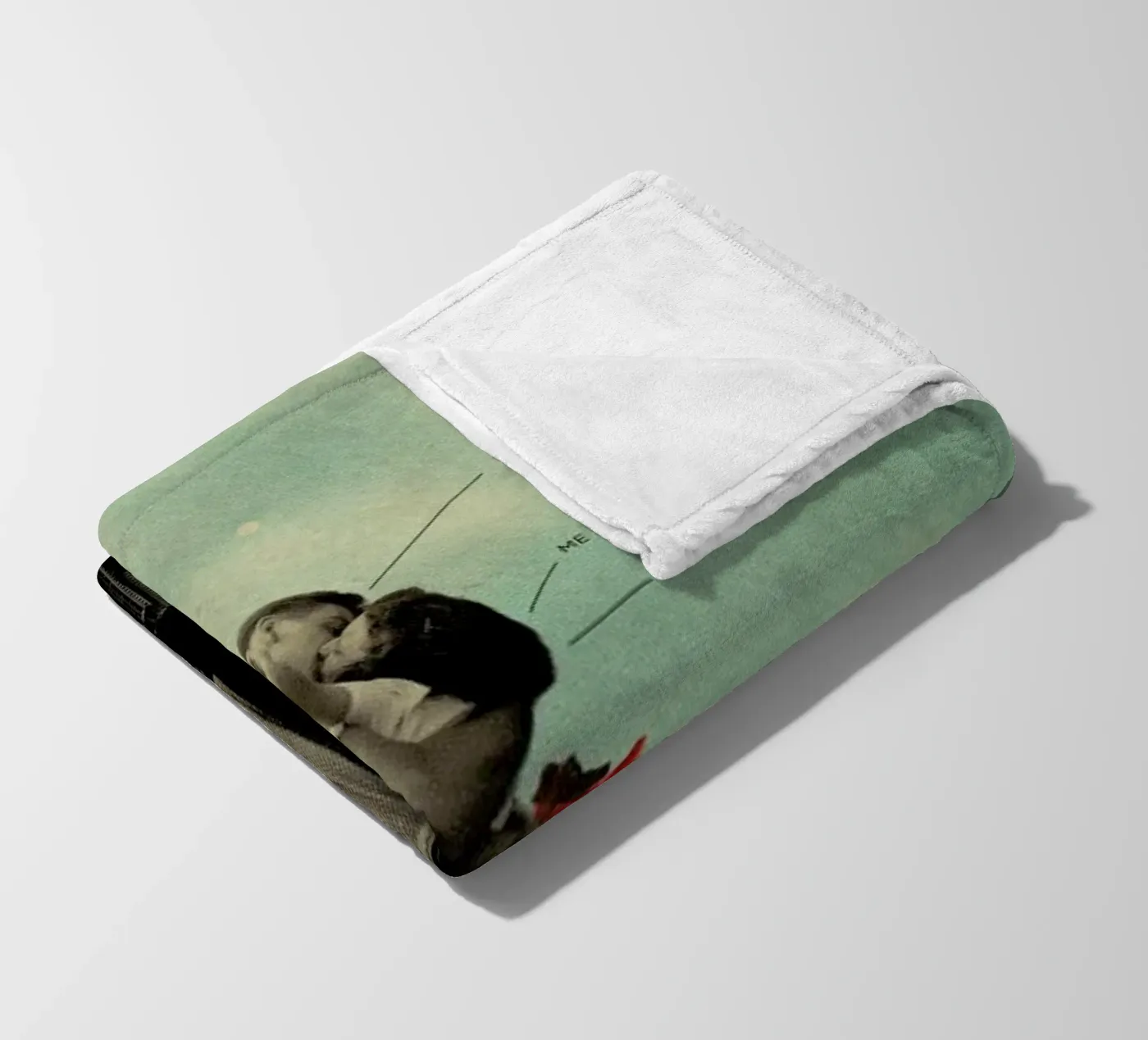 Never Forever Fleecedecke von Frank Moth