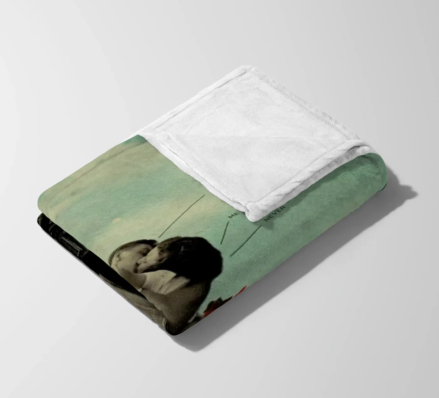 Never Forever Fleecedecke von Frank Moth