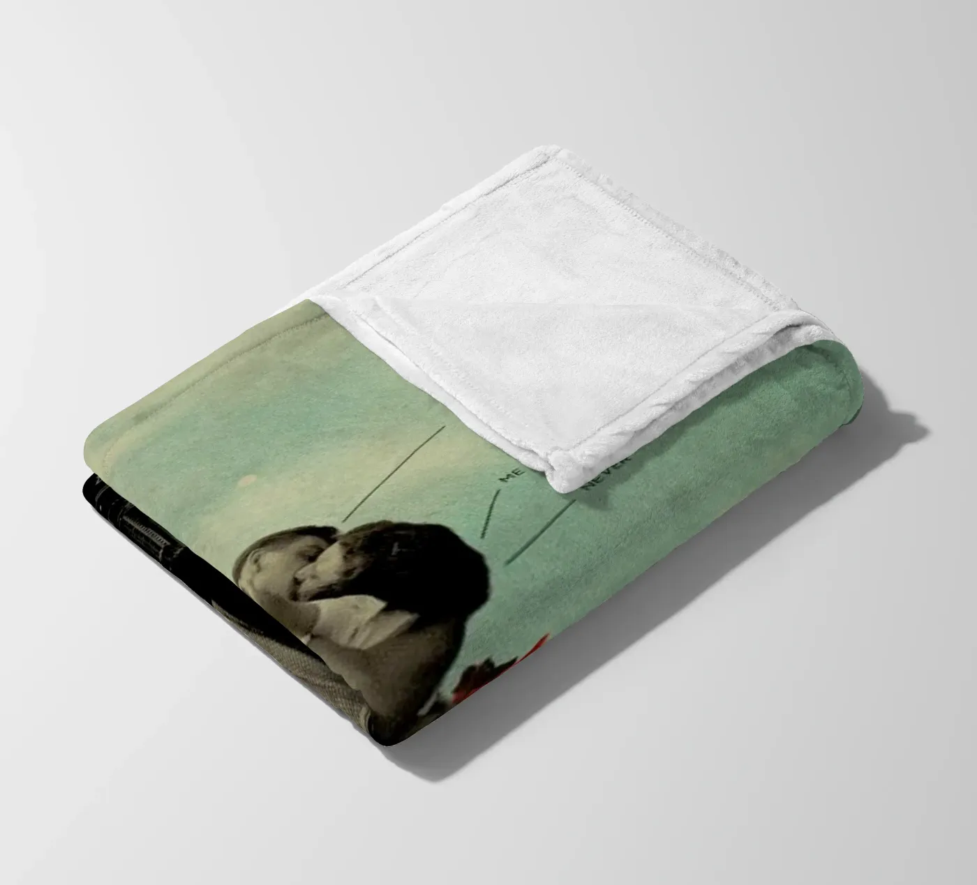 Never Forever Fleecedecke von Frank Moth