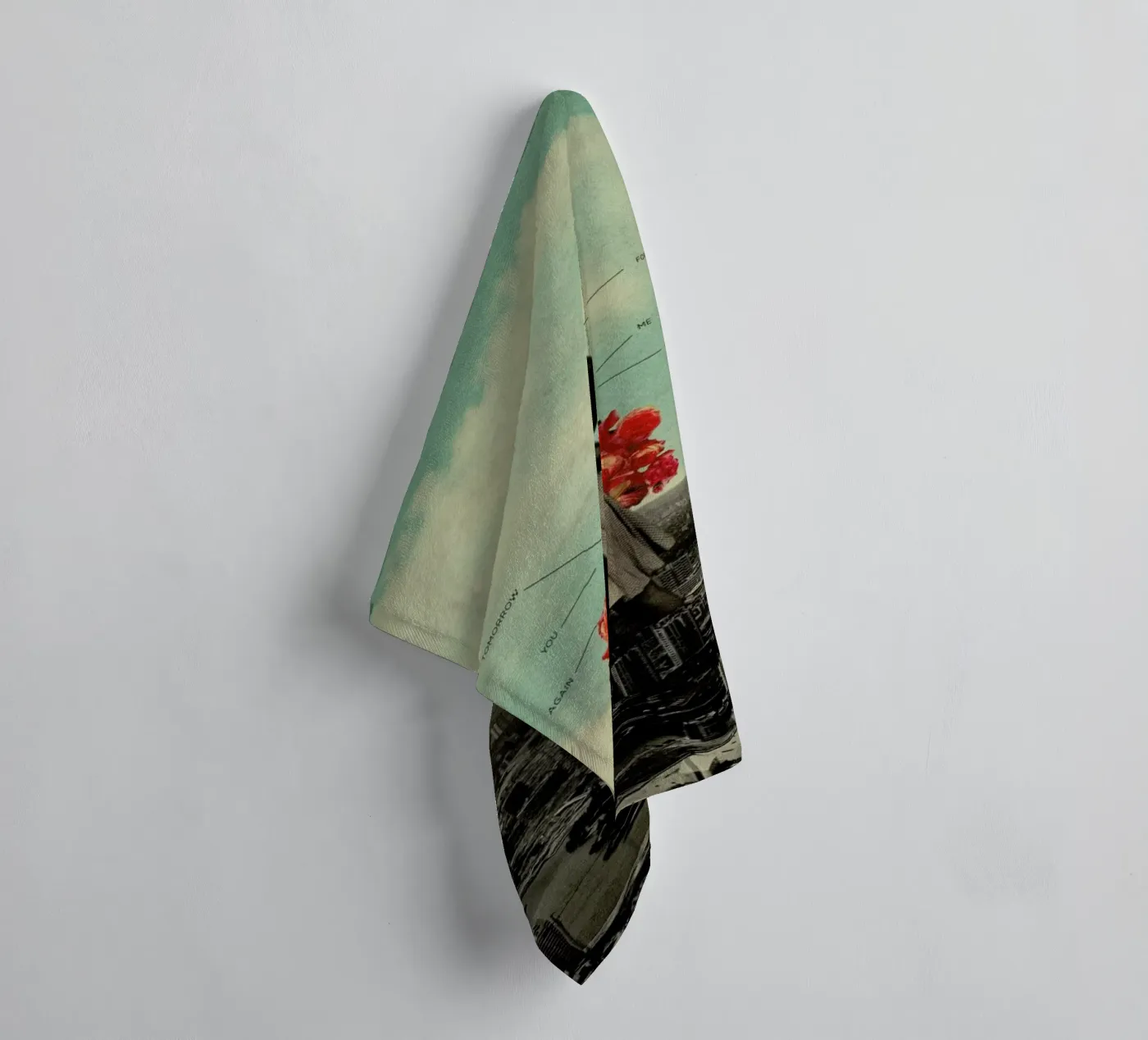 Never Forever badhanddoek van Frank Moth