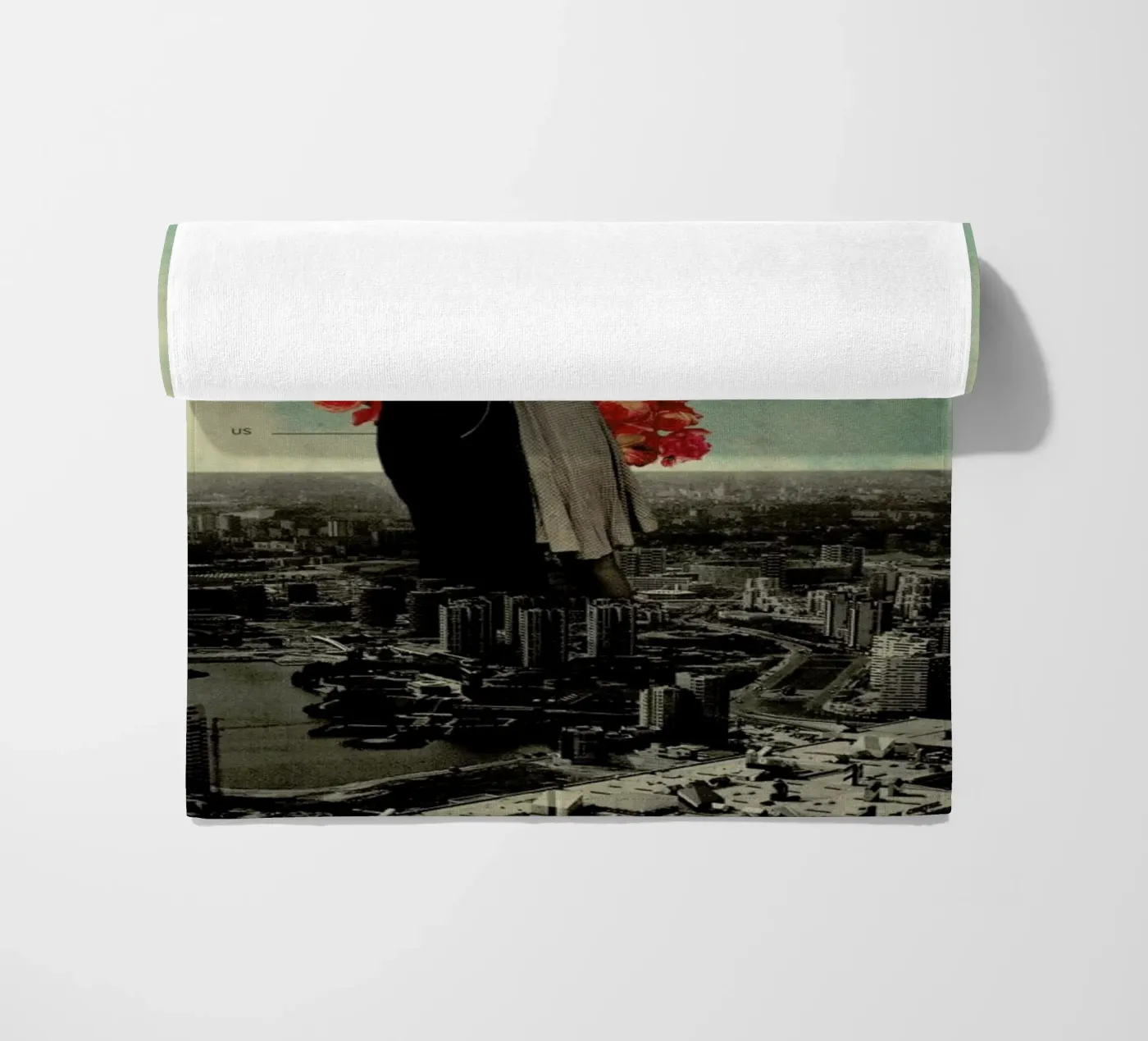Never Forever serviette de plage de Frank Moth