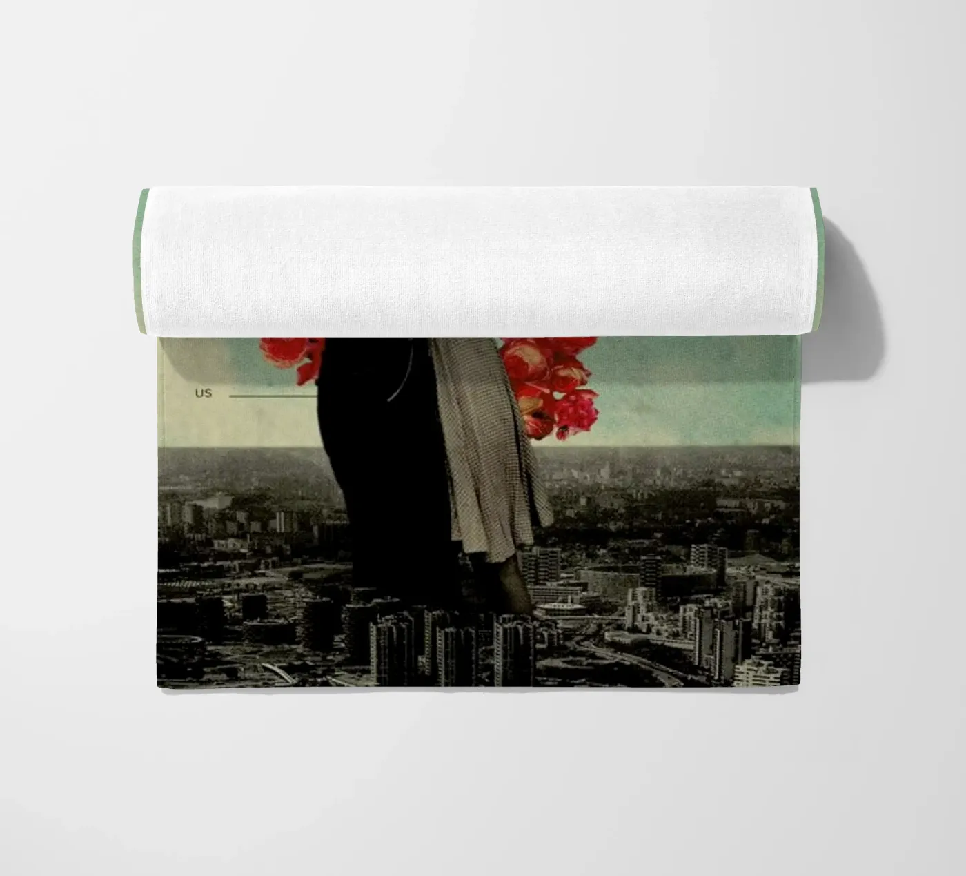 Never Forever serviette de plage de Frank Moth