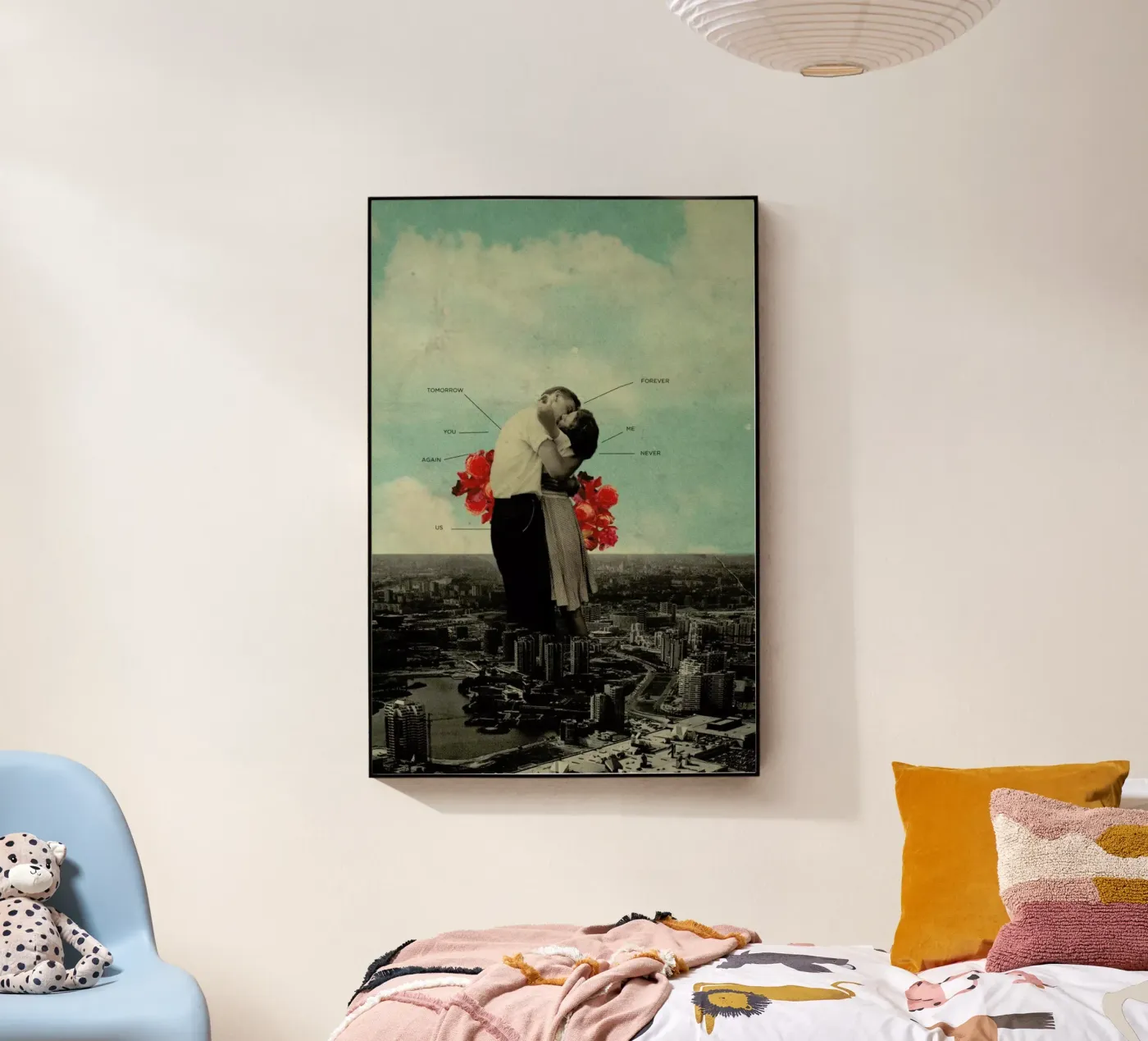 Never Forever plexiglas de Frank Moth