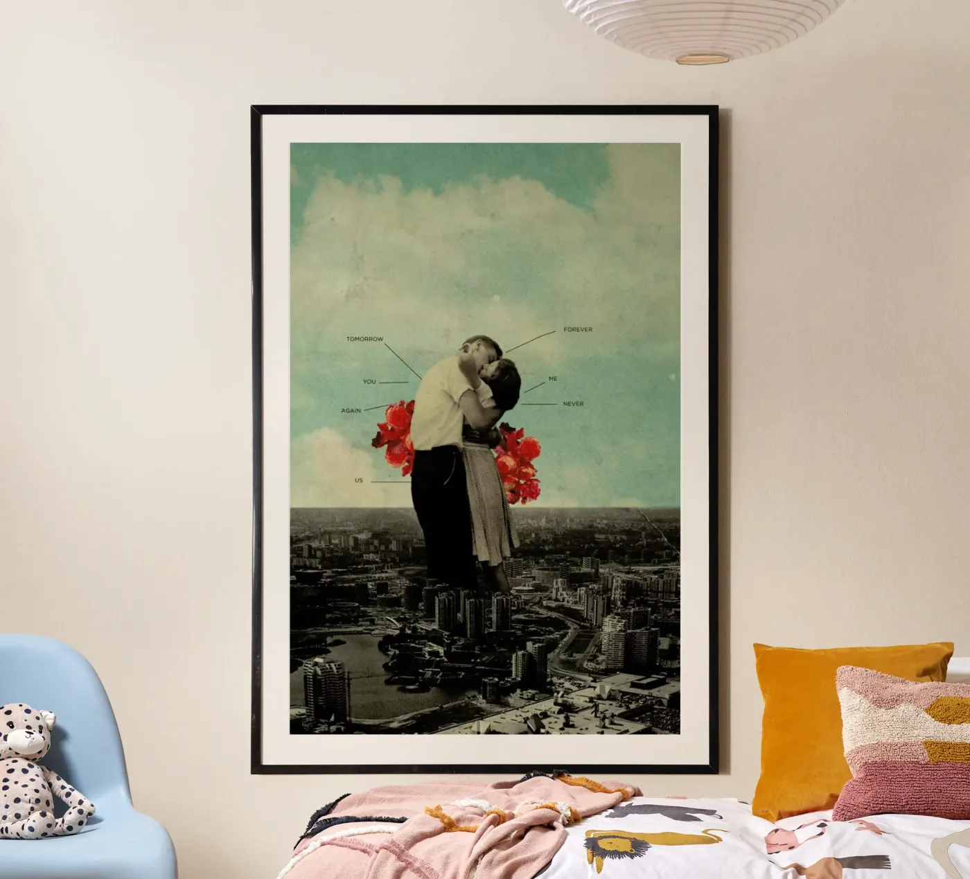Never Forever poster by Frank Moth
