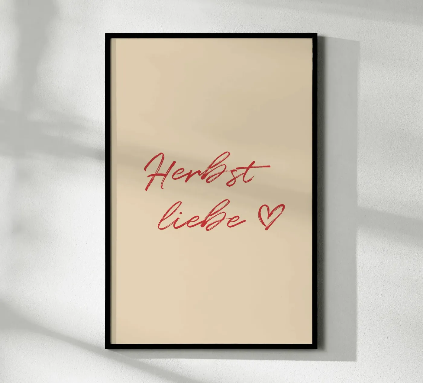 Herbstliebe poster da Palmartprints