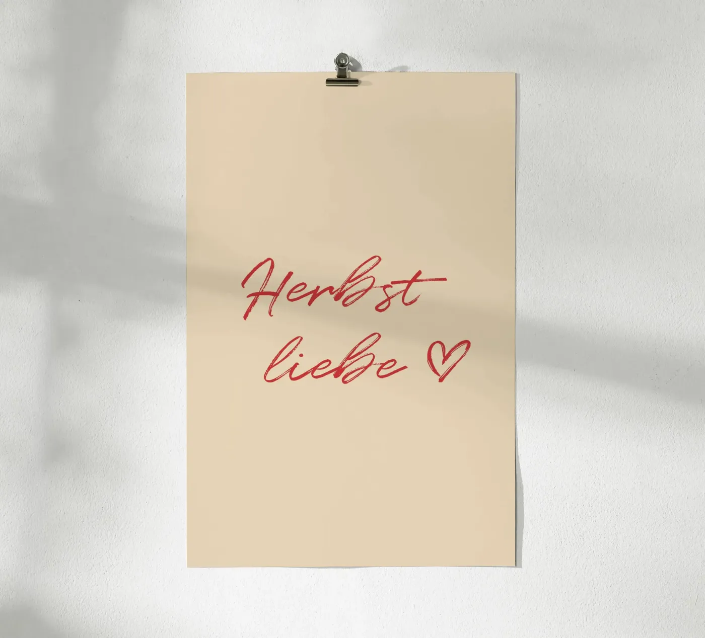 Herbstliebe poster da Palmartprints