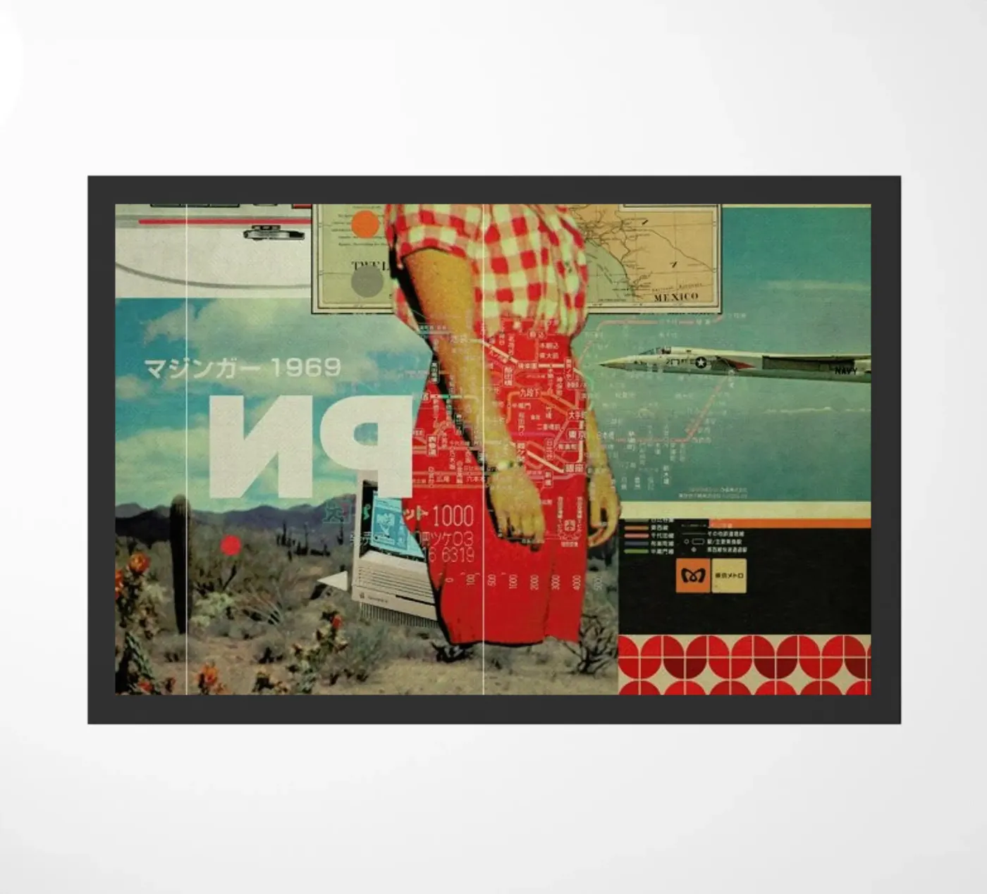 NP 1969 doormat by Frank Moth