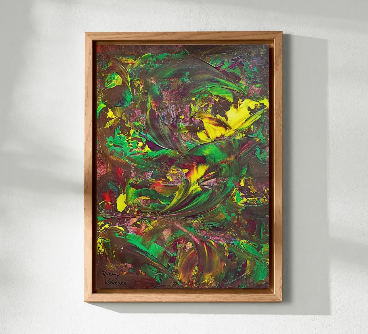 IDEAL GIFT 28 alluminio dibond da Thierry Vobmann Abstract painting