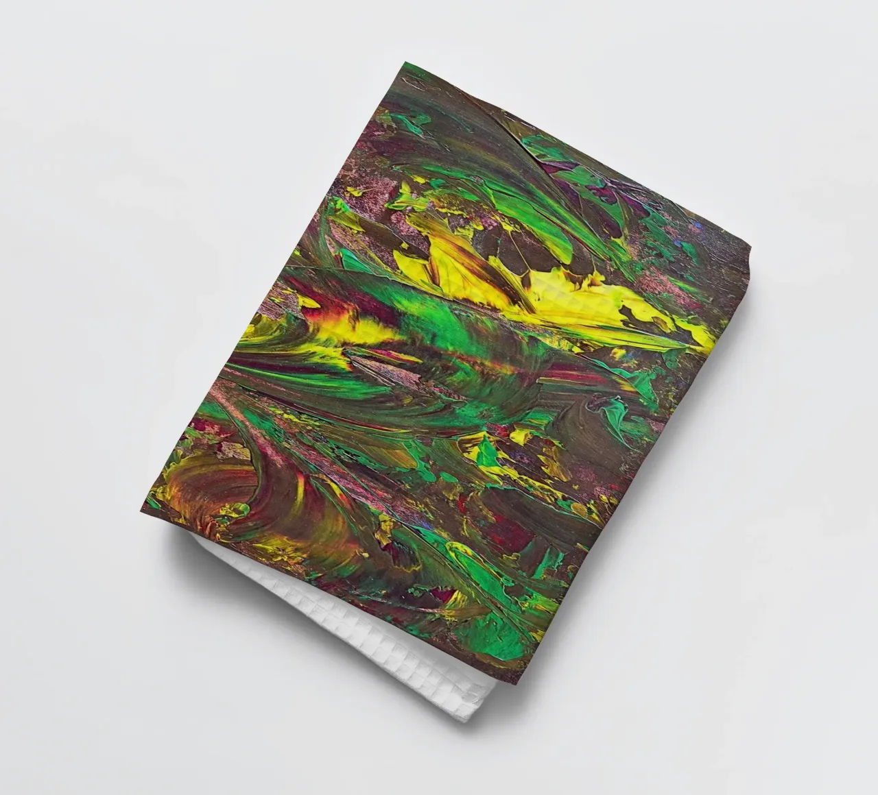 IDEAL GIFT 28 tea towel by Thierry Vobmann Abstract painting