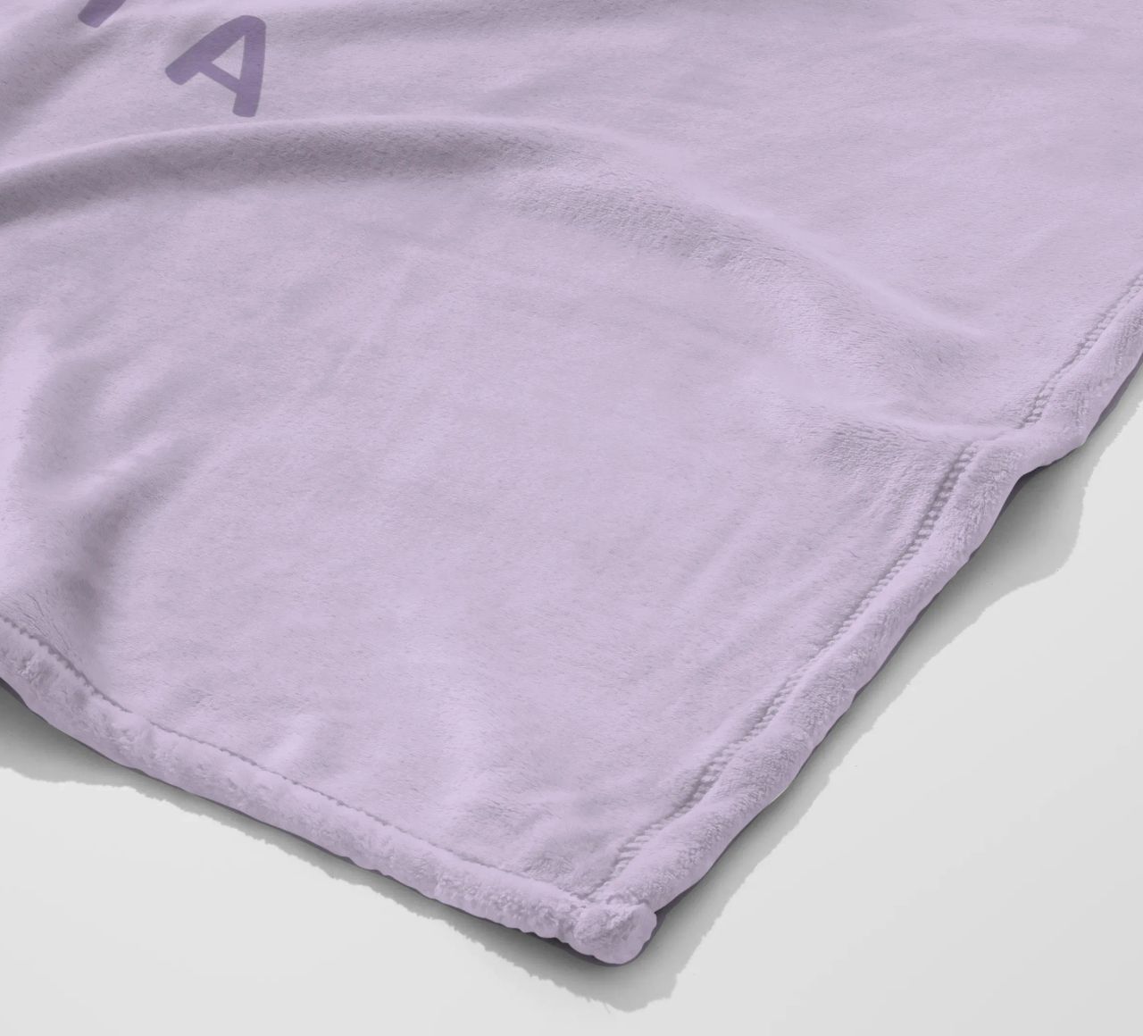 Your name two coperta in pile da pv design