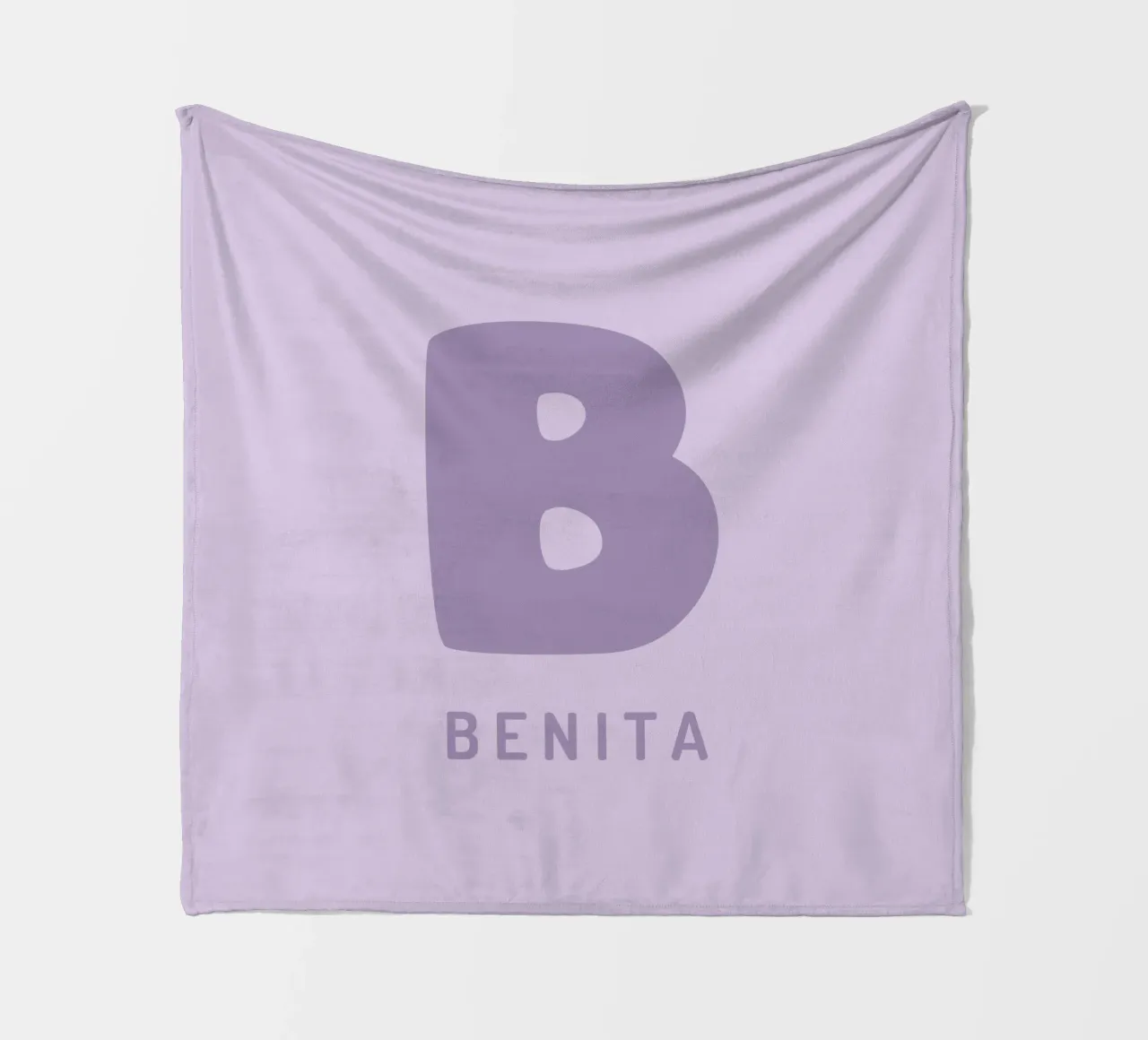 Your name two coperta in pile da we line studio - design