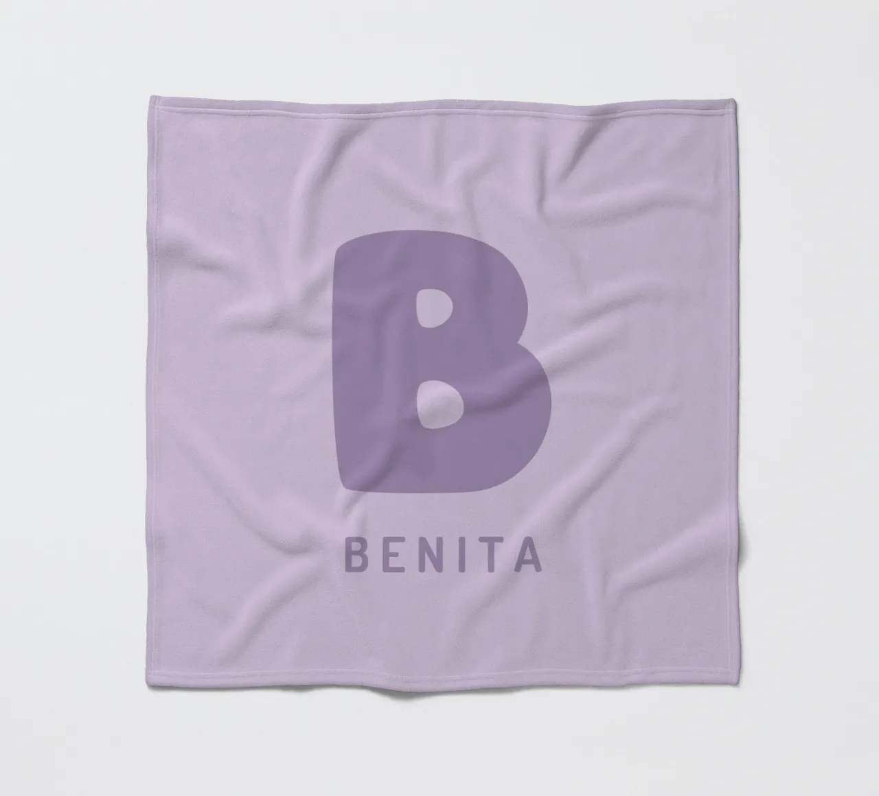 Your name two coperta in pile da we line studio - design