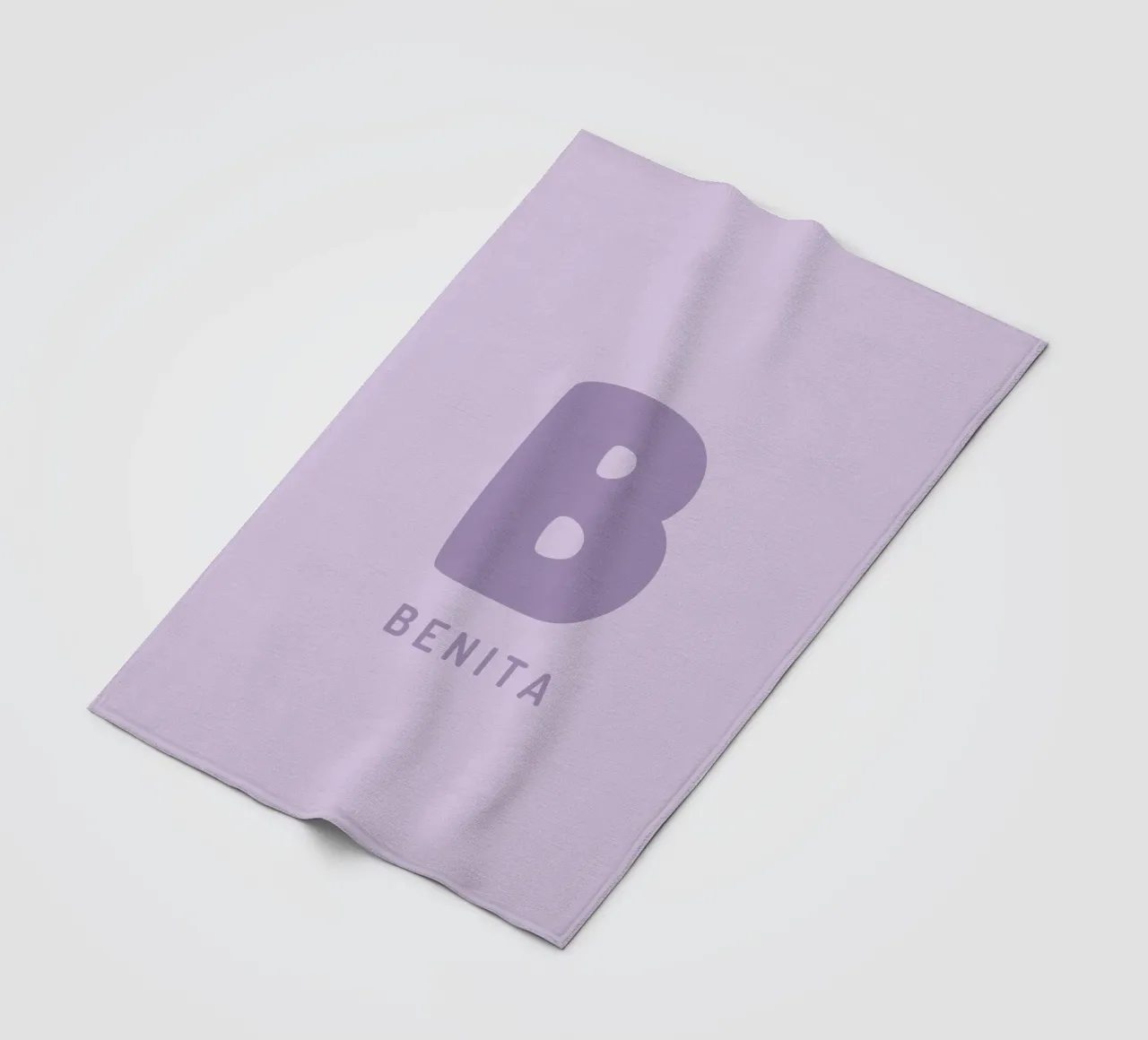 Your name two coperta in pile da we line studio - design