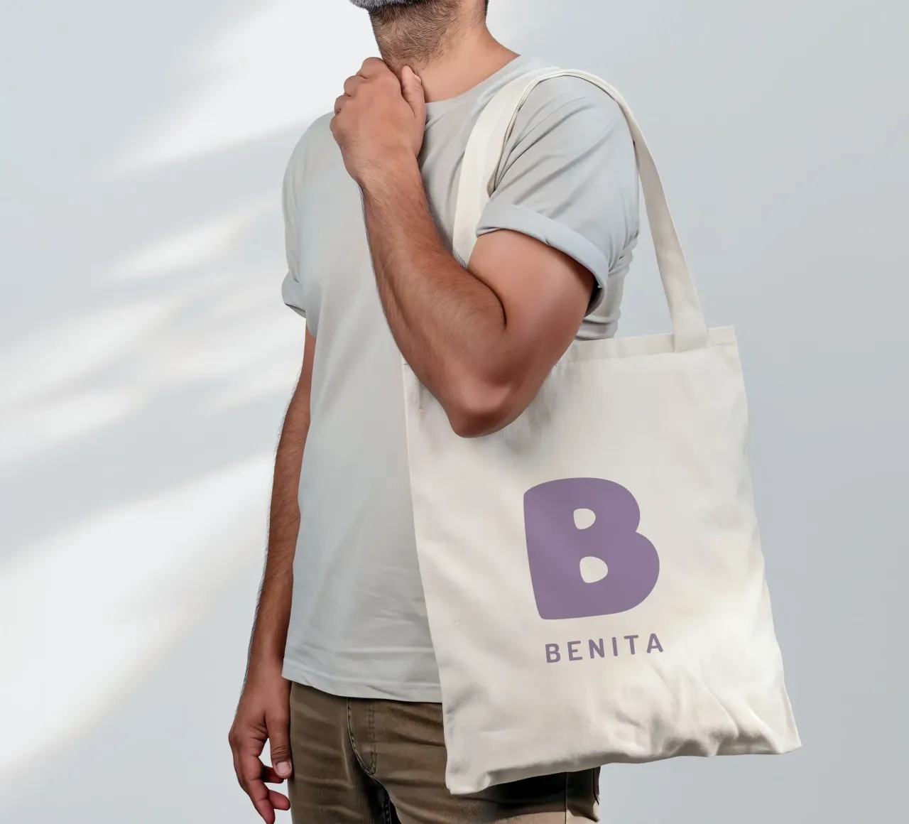 Your name two borsa in juta da we line studio - design