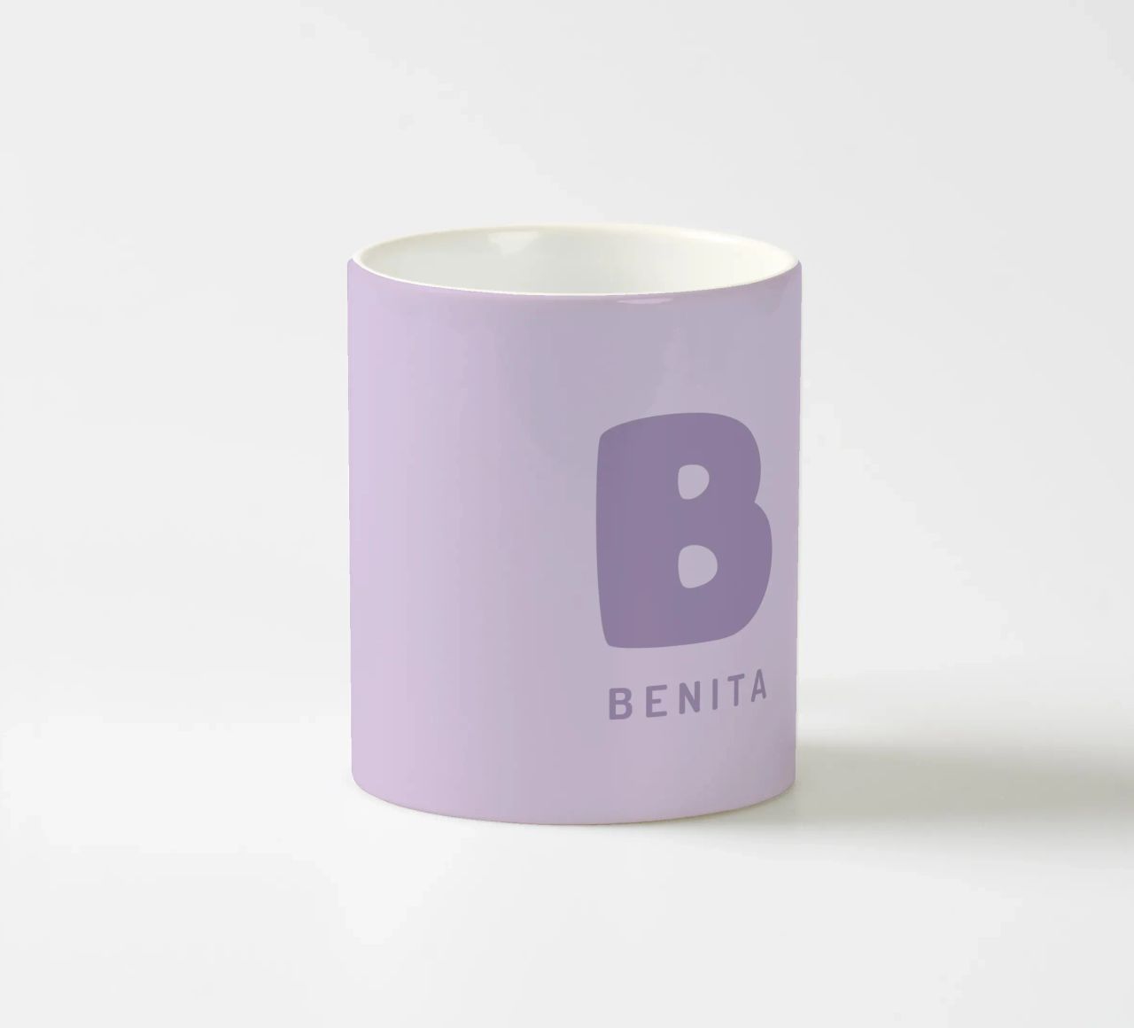 Your name two tazza in ceramica da pv design