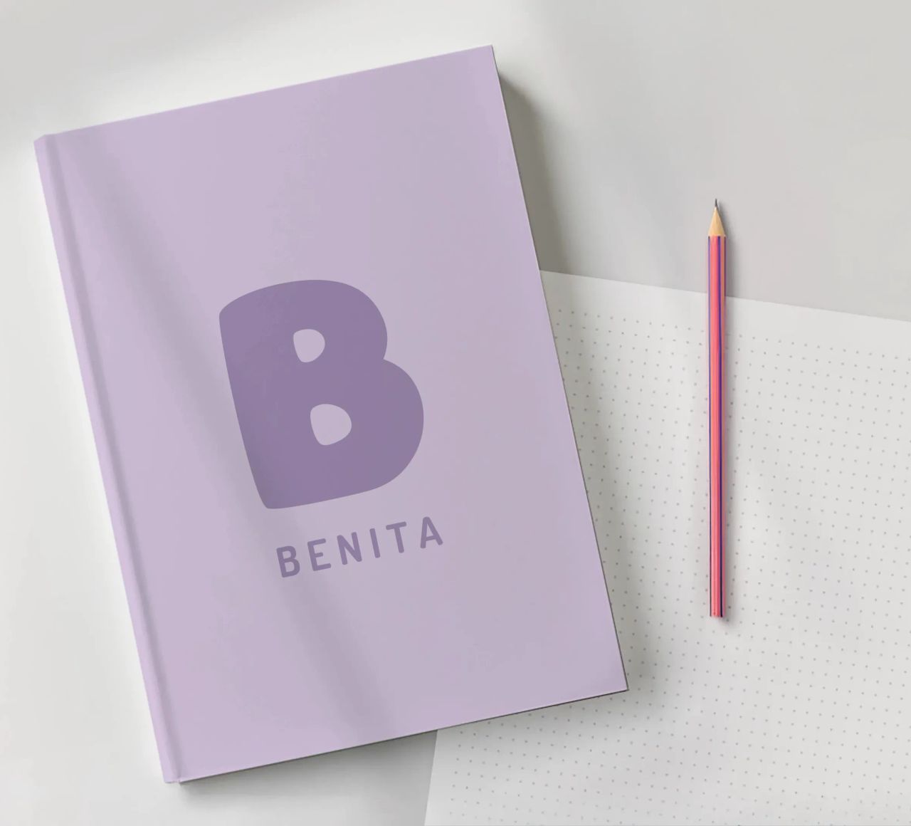 Your name two notebook by pv design