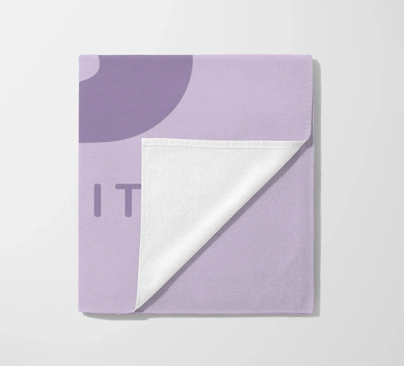 Your name two beach towel by we line studio - design