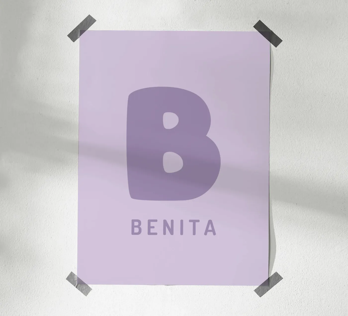 Your name two poster by we line studio - design