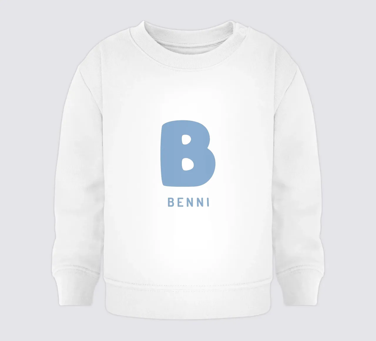 Your name baby sweatshirt van we line studio - design