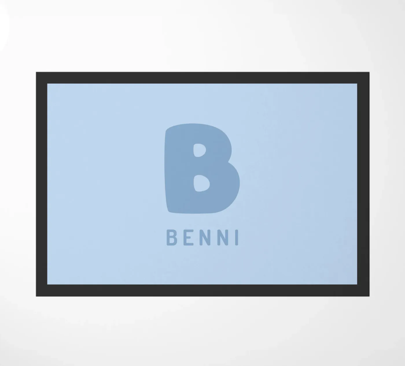 Your name doormat by we line studio - design
