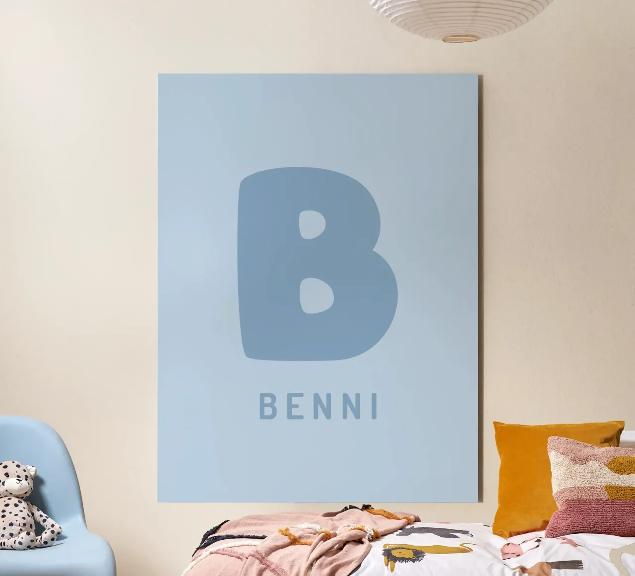Your name alluminio dibond da we line studio - design