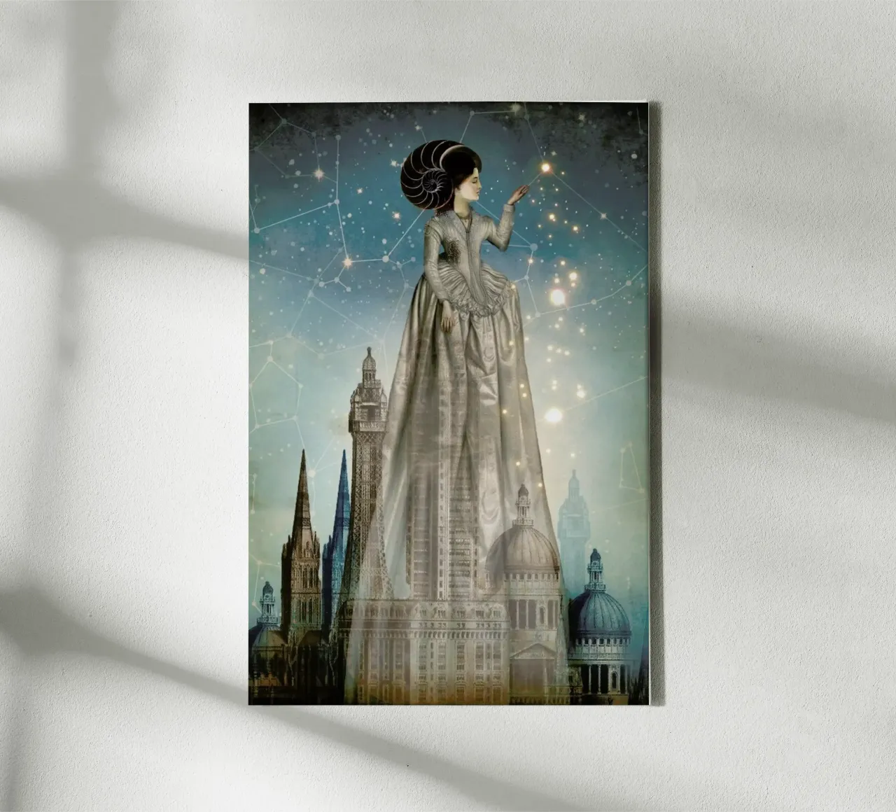 Abrakadabra tela con Cornice a cassetta da Catrin Welz-Stein