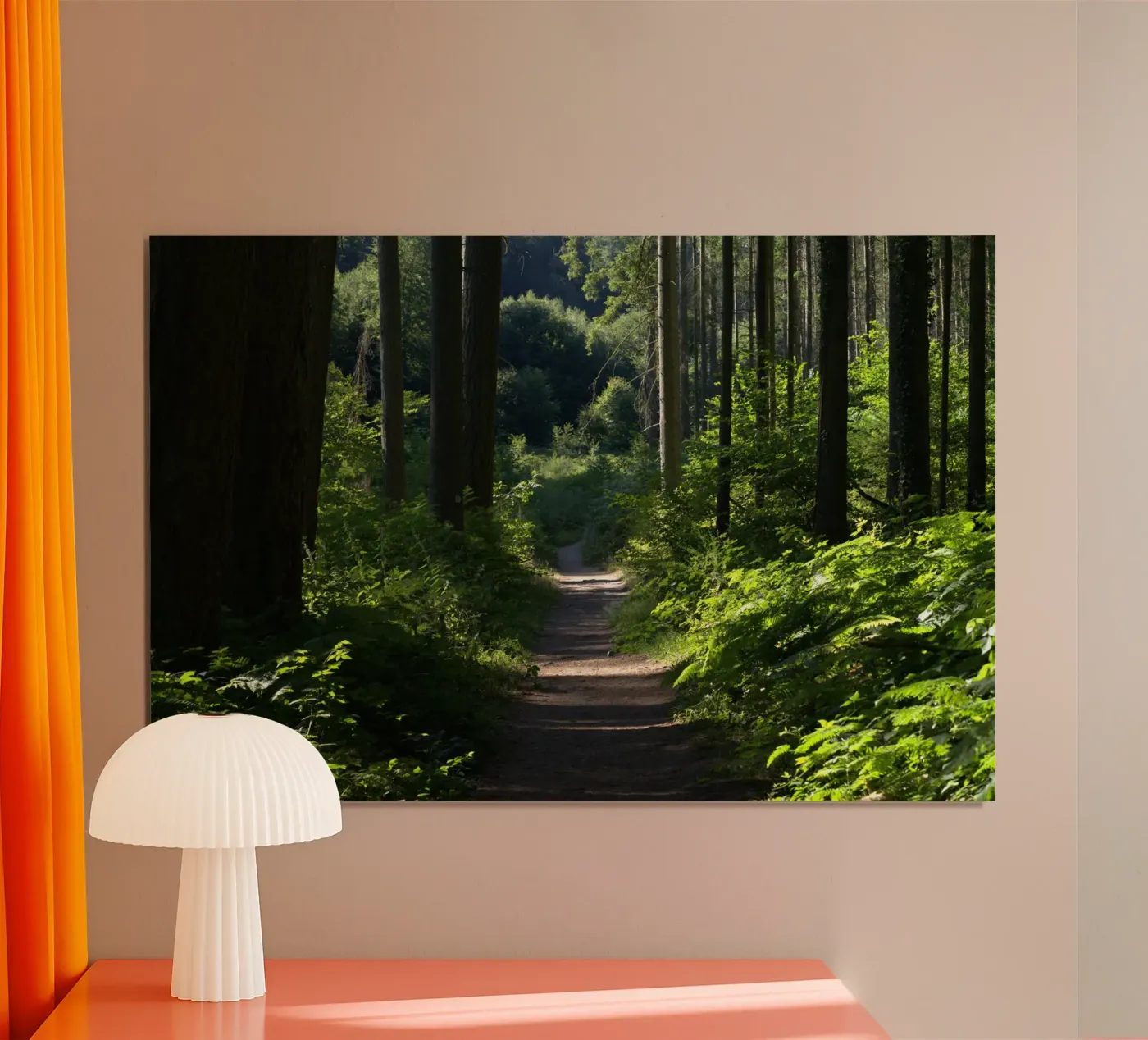 Morgenspaziergang durch den Sommerwald Poster von DR-Moments