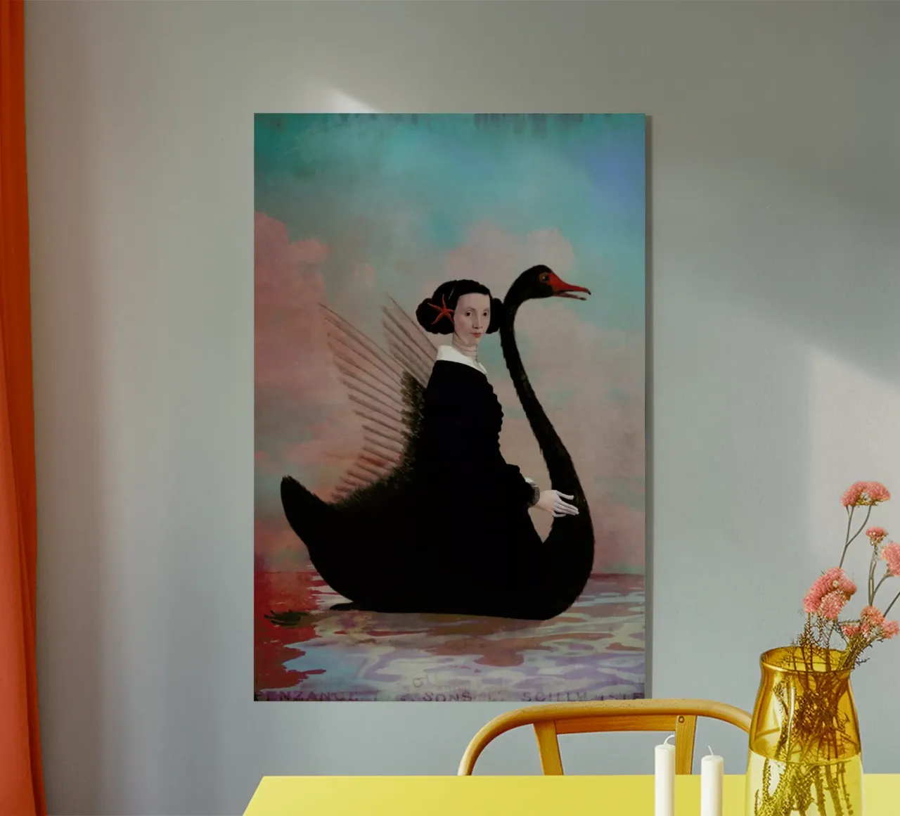 Black Swan plexiglass da Catrin Welz-Stein