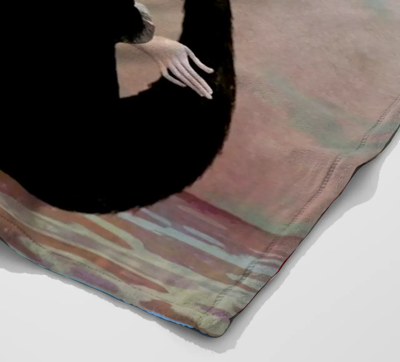Black Swan coperta in pile da Catrin Welz-Stein