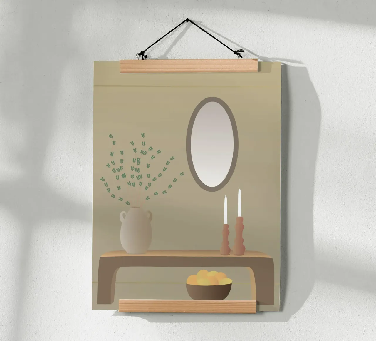 Natura morta moderna in bronzo II poster da Atelier_SousleMont