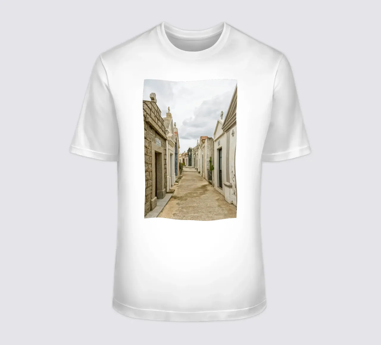 Gravehouses t-shirt by Curious Collections by Marielle Leenders