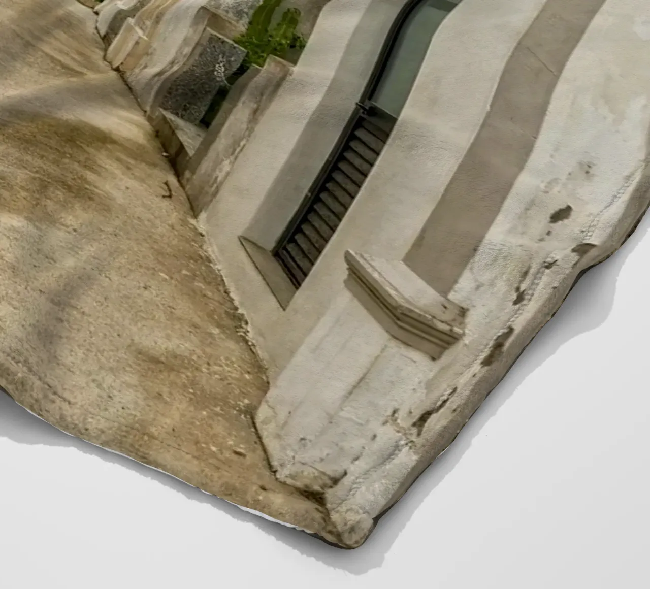Gravehouses fleece blanket by Curious Collections by Marielle Leenders