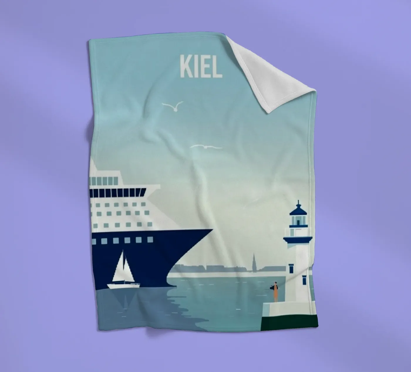 Hoe fleecedeken van SONN DECO