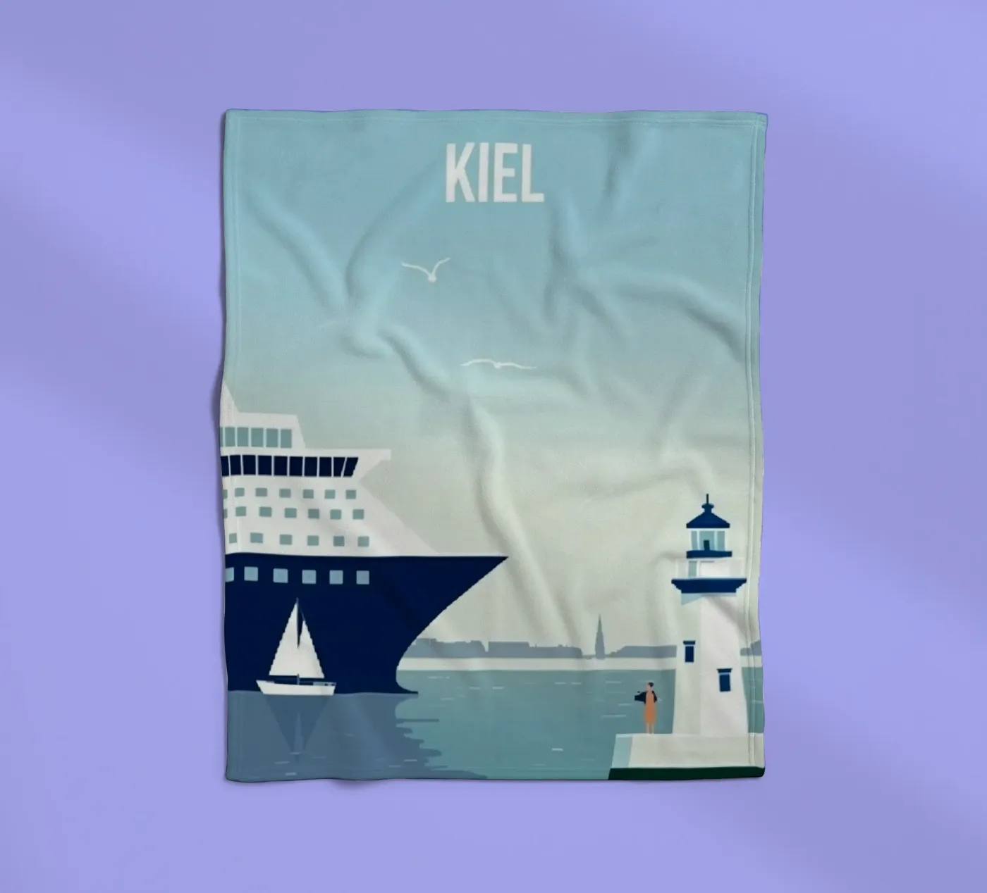 Hoe fleecedeken van SONN DECO