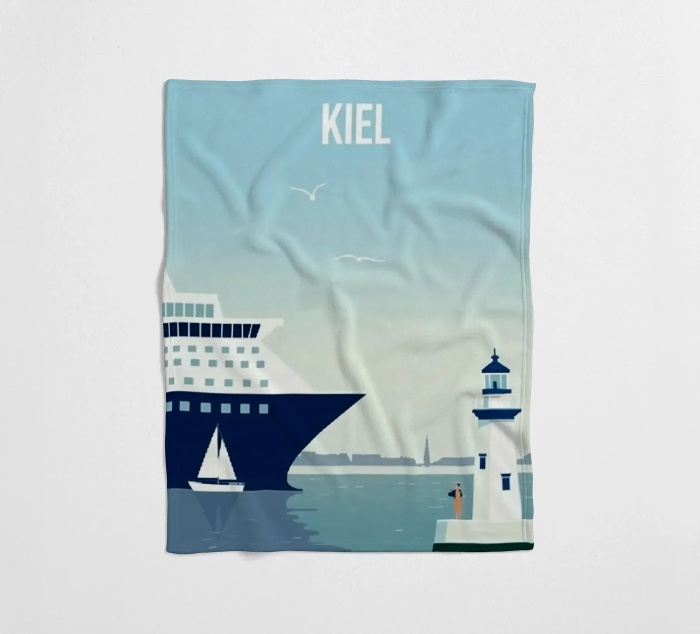 Hoe fleecedeken van SONN DECO